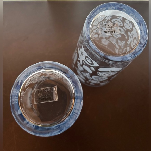 2 NWT Rakle fine glassware, from Turkey, glasses - Picture 5 of 7